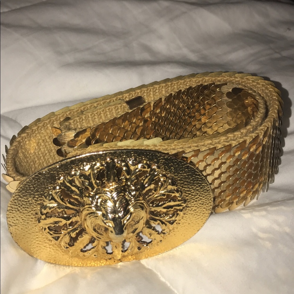 Cute gold belt